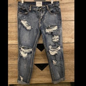 NWOT One Teaspoon Awesome Baggies Size 27